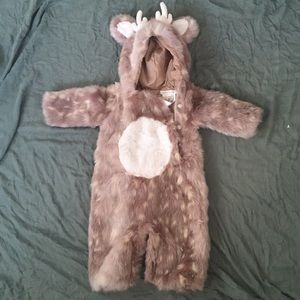 Pottery Barn deer costume onesie reindeer holiday